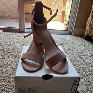 Aldo block heeled sandals